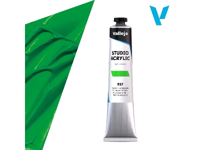 937 Studio Acrylic - Fluorescent Green - image 1