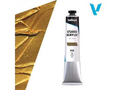 938 Studio Acrylic - Gold - image 1