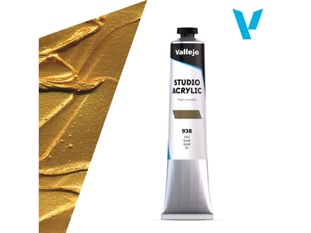938 Studio Acrylic - Gold - image 1