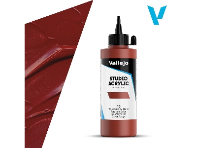 10 Studio Acrylic - Red Iron Oxide - image 1