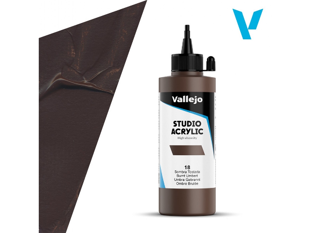 18 Studio Acrylic - Burnt Umber (Hue) - image 1