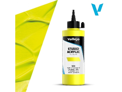 930 Studio Acrylic - Fluorescent Yellow - image 1