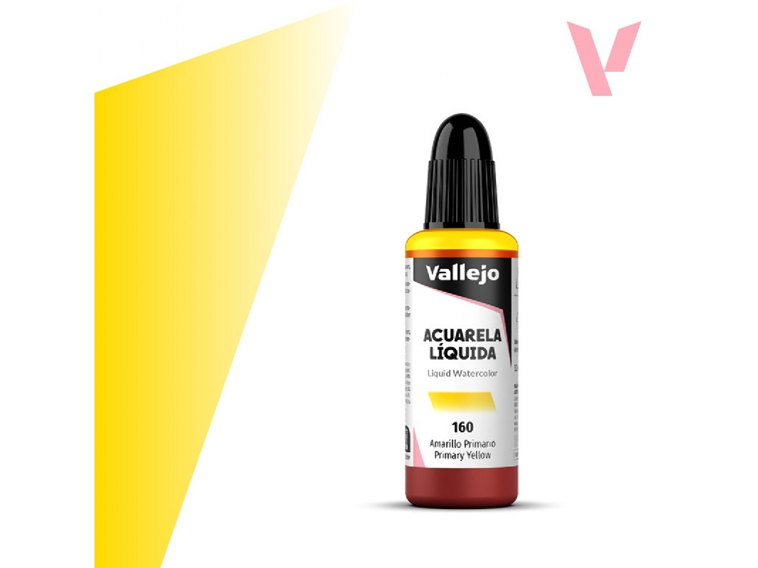 160 Liquid Watercolor - Primary Yellow - image 1