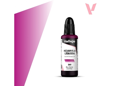 260 Liquid Watercolor - Violet Red - image 1