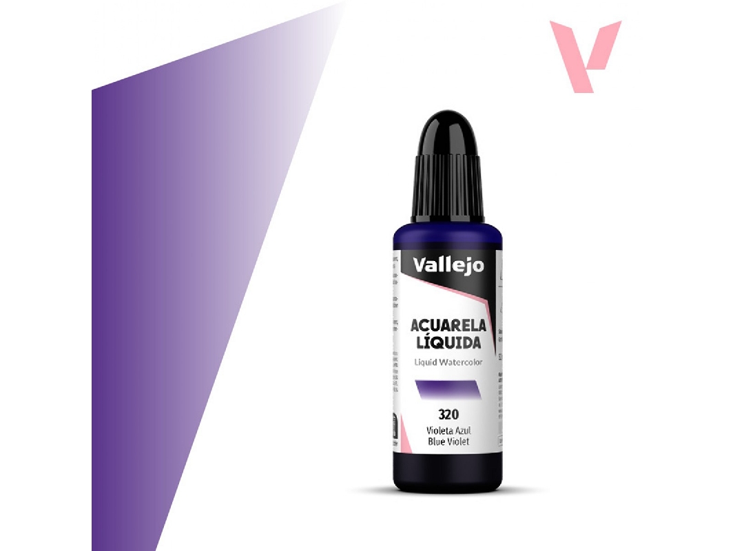 320 Liquid Watercolor - Blue Violet - image 1