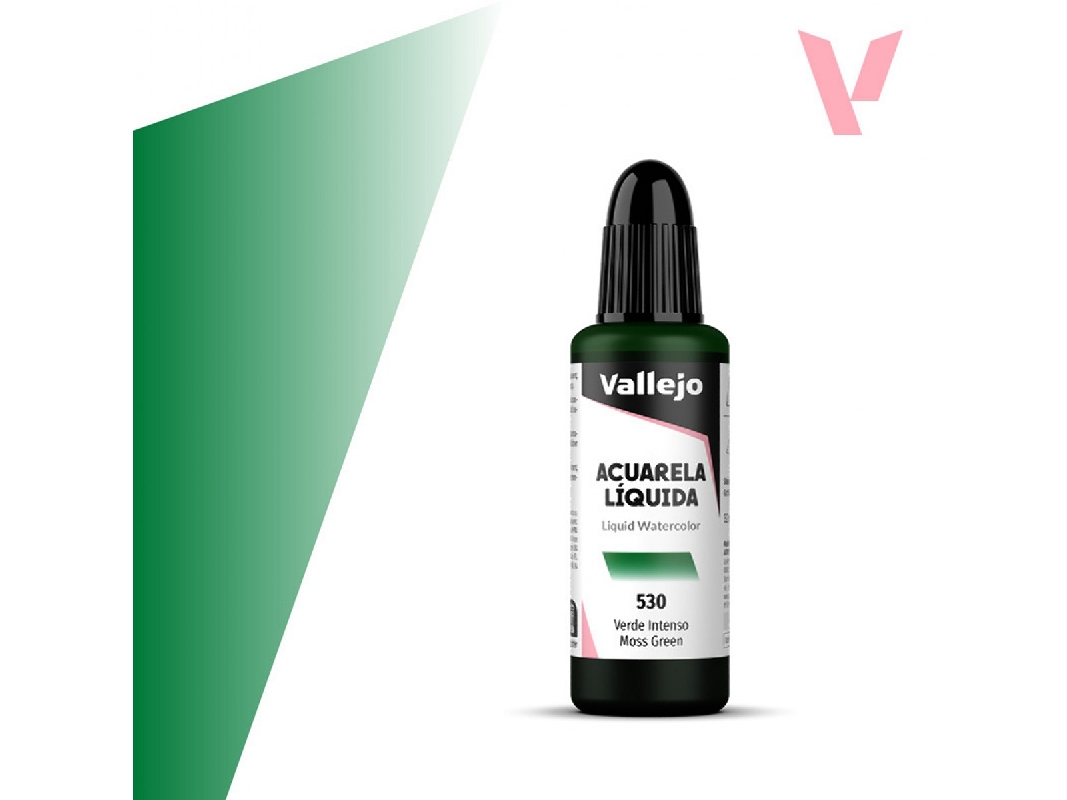 530 Liquid Watercolor - Moss Green - image 1
