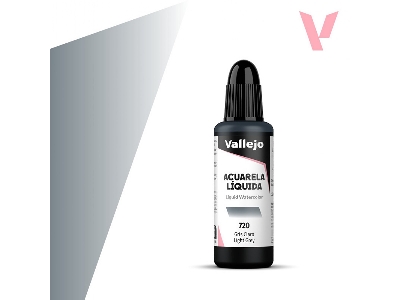 720 Liquid Watercolor - Light Grey - image 1