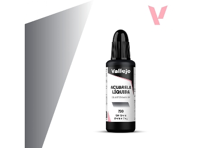 730 Liquid Watercolor - Medium Grey - image 1