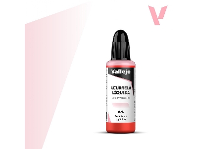 824 Liquid Watercolor - Light Pink - image 1