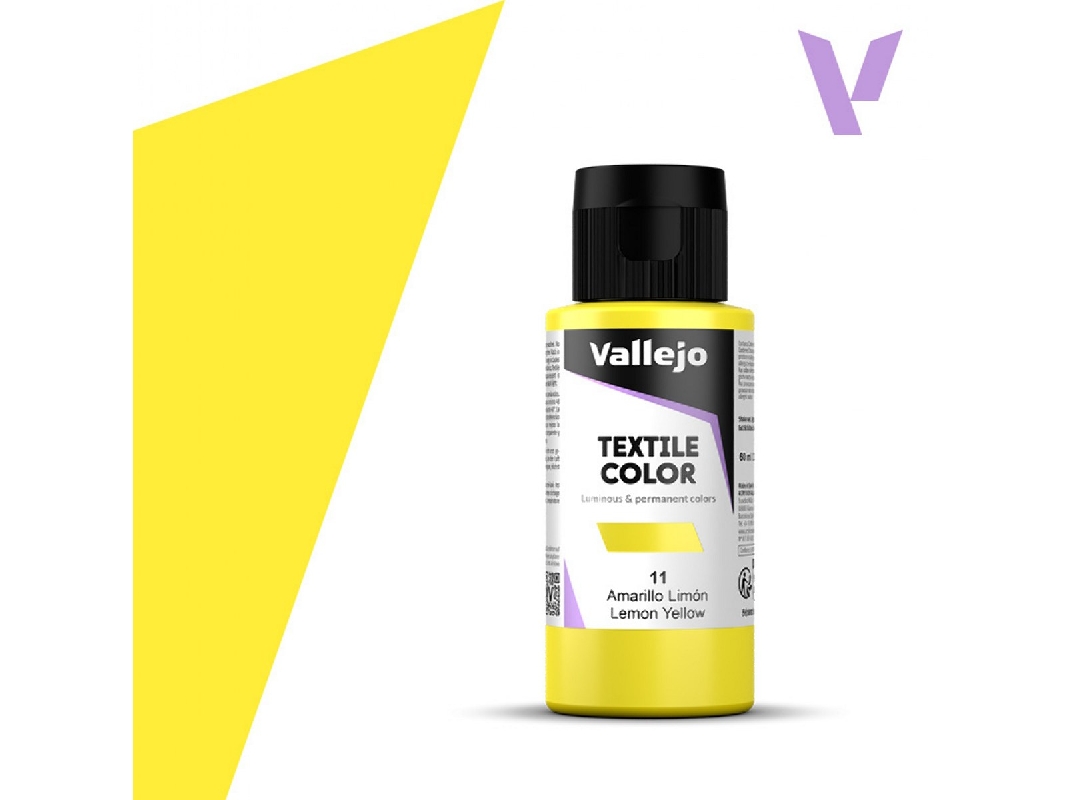 11 Textile Color - Lemon Yellow - image 1