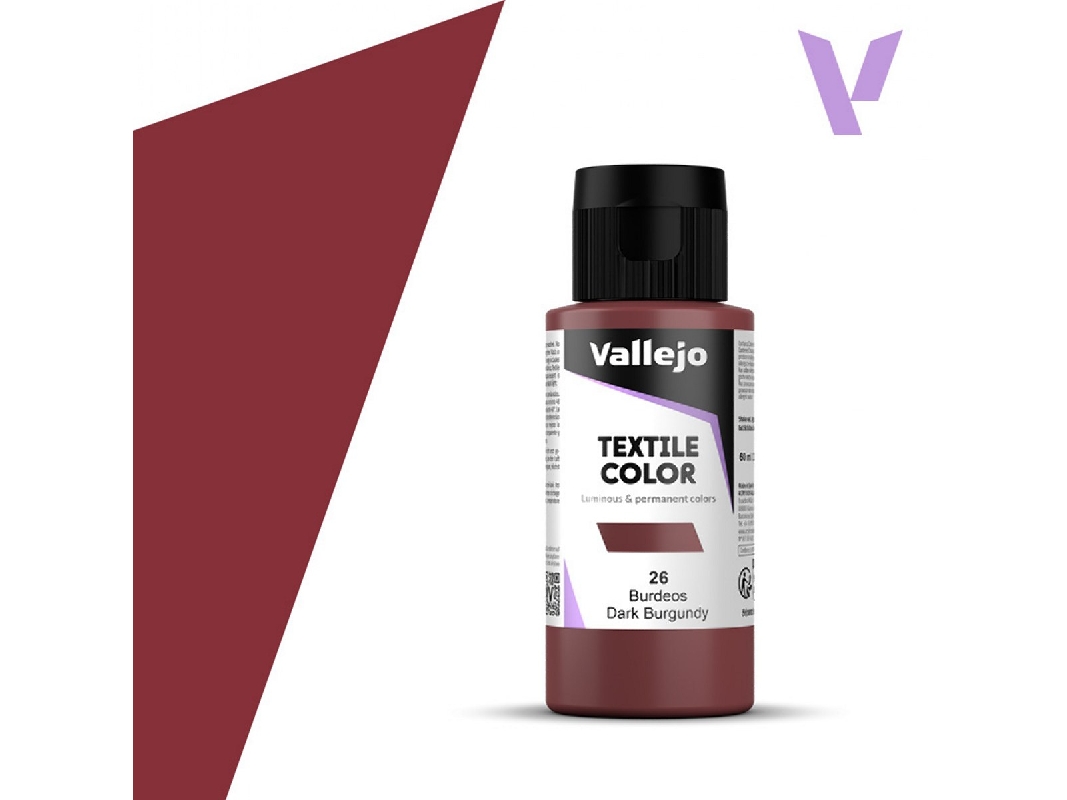 26 Textile Color - Dark Burgundy - image 1
