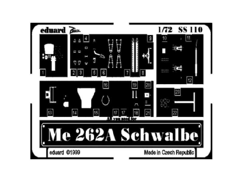 Me 262A Schwalbe 1/72 - Revell - image 1
