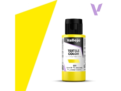 509 Textile Color - Fluorescent Yellow - image 1