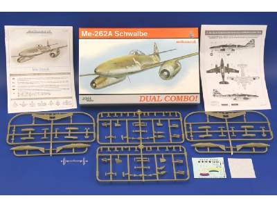  Me 262A Schwalbe DUAL COMBO 1/144 - fighters - image 2
