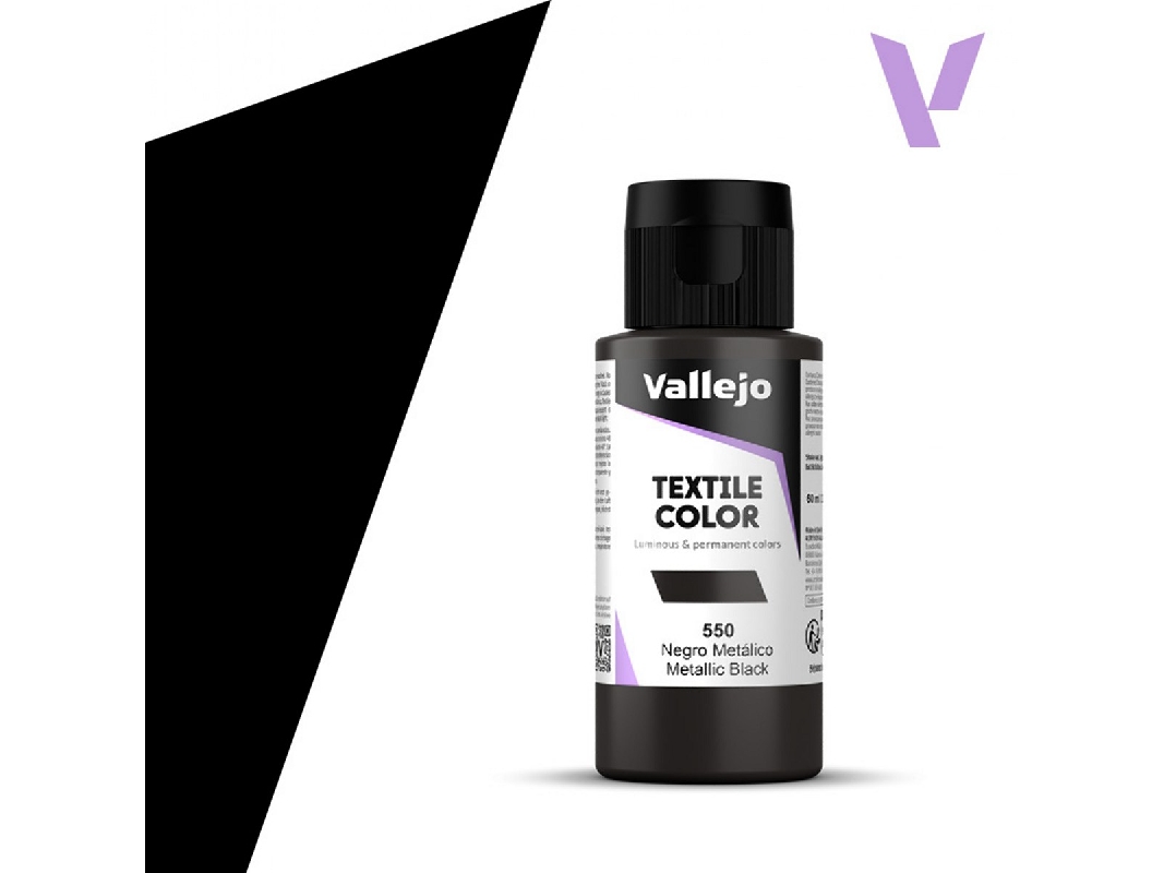 550 Textile Color - Metallic Black - image 1