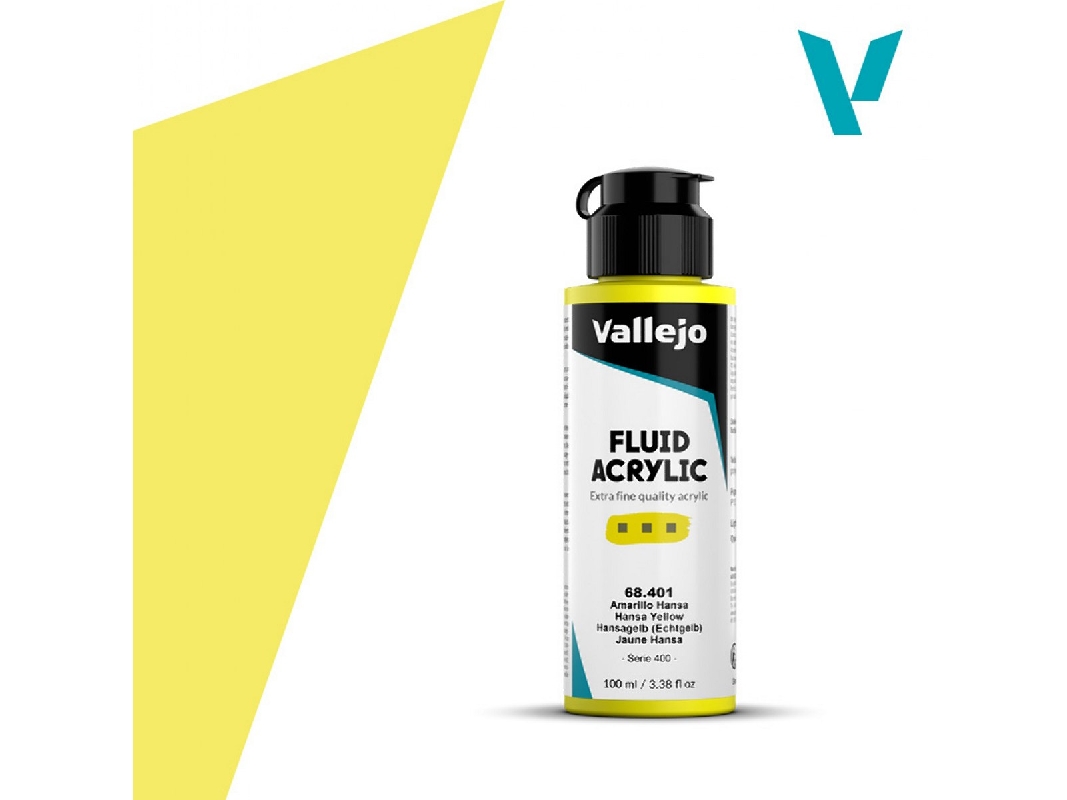 68401 Fluid Acrylic - Hansa Yellow - image 1