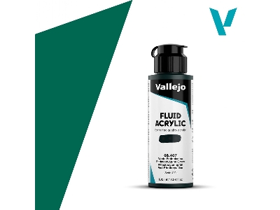 68407 Fluid Acrylic - Phthalocyanine Green - image 1