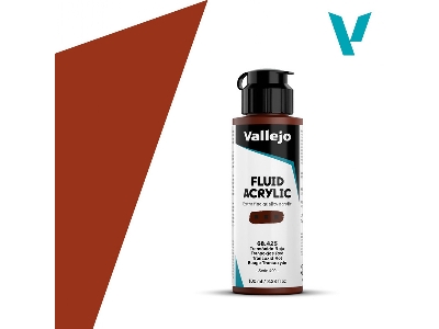 68425 Fluid Acrylic - Transoxide Red - image 1