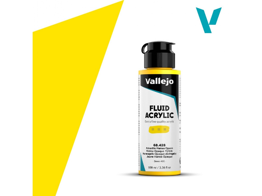 68428 Fluid Acrylic - Hansa Yellow Opaque - image 1