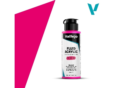 68620 Fluid Acrylic - Fluorescent Pink - image 1