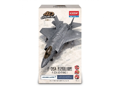 Lockheed Martin F-35 A Lightning Ii Freedom Knight (4d Color Kit) - image 1
