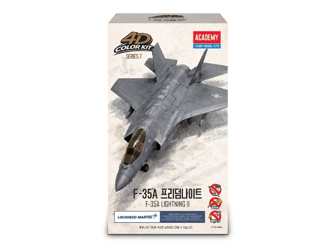 Lockheed Martin F-35 A Lightning Ii Freedom Knight (4d Color Kit) - image 1