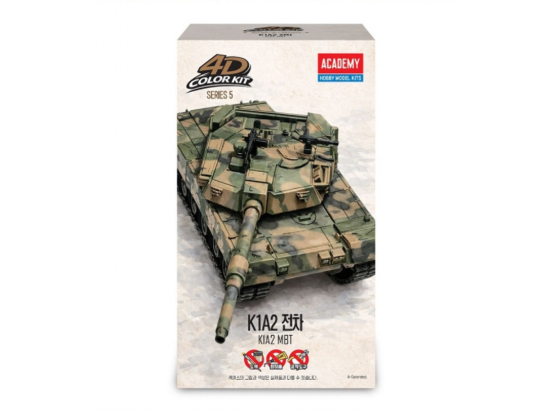K1a2 Main Battle Tank (4d Color Kit) - image 1