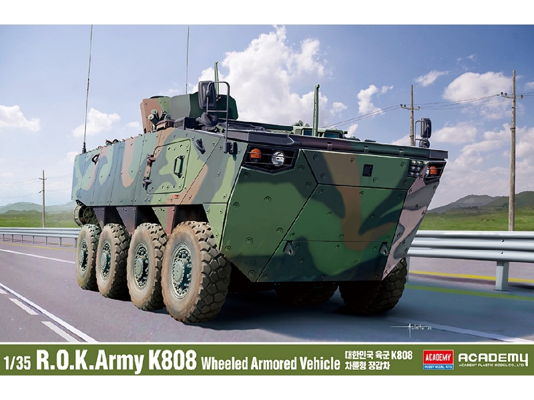 Korean Army K808 Wheeled Armoured Vehicle - image 1