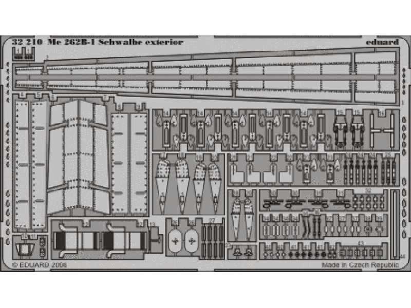 Me 262B-1 Schwalbe exterior 1/32 - Trumpeter - image 1