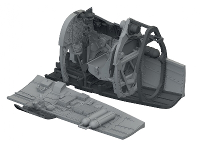 Supermarine Spitfire Mk.Vb - Big Sin Set With Rounded Exhausts (For Eduard Kits) - image 1