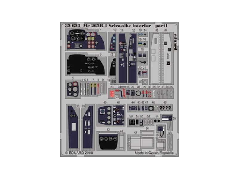 Me 262B-1 Schwalbe interior S. A. 1/32 - Trumpeter - image 1