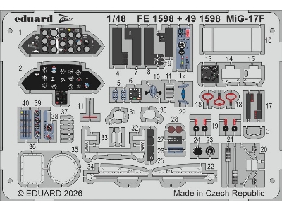 Mig-17 F - Zoom Set (For Kinetic Kits) - image 1
