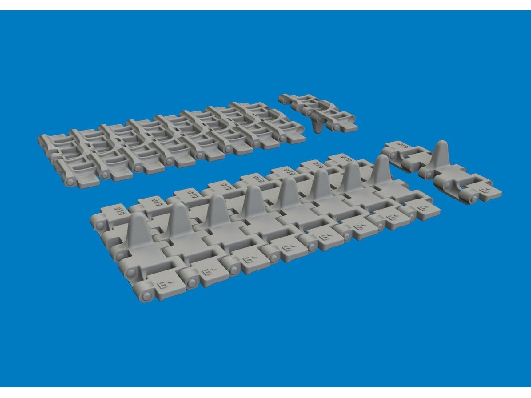 Kv-2 - Tracks Set (For Tamiya Kits / 3d-printed) - image 1