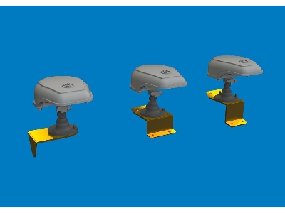 German Wwii Notek Head Lights (12 Pcs / 3d-printed) - image 1