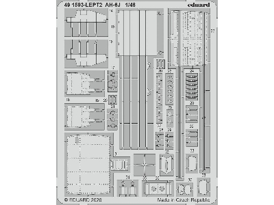 Hughes Ah-6 J - Pe Parts (For Icm Kits) - image 2