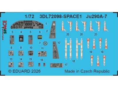 Junkers Ju-290 A-7 - Space Set (For Revell Kits) - image 1