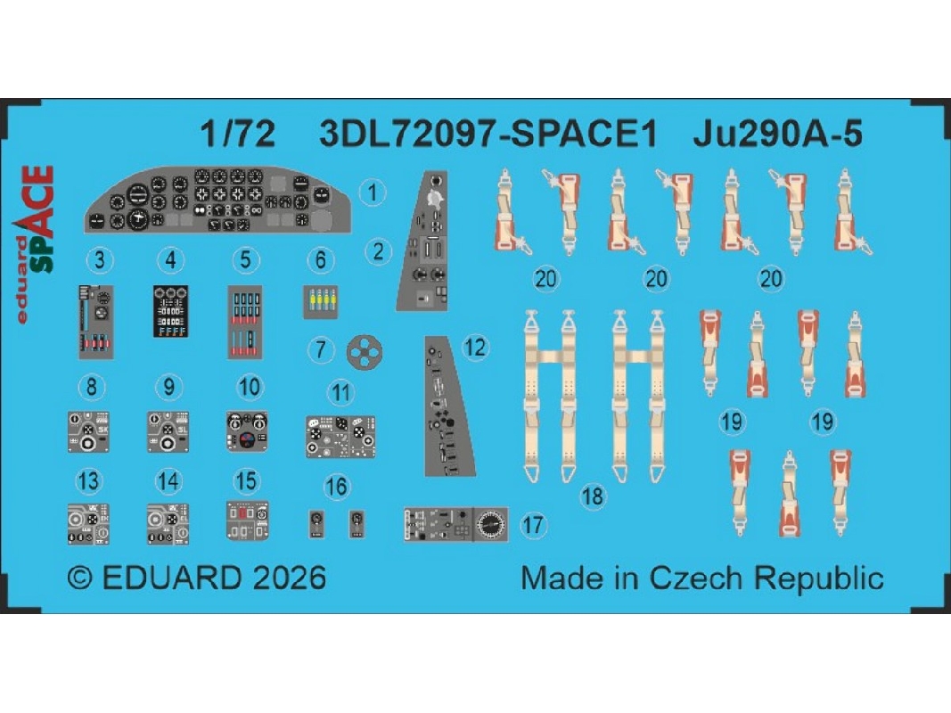 Junkers Ju-290 A-5 - Space Set (For Revell Kits) - image 1