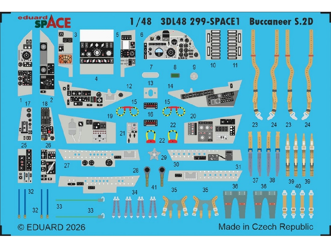 Blackburn Buccaneer S.2d - Space Set (For Trumpeter Kits) - image 1