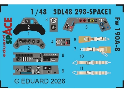 Focke Wulf Fw-190 A-8 - Space Set (For Hobby Boss Kits) - image 1