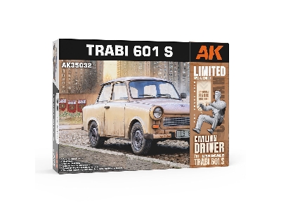 Trabi 601 S With Civilian Driver Figure (Limited Special Edition) - image 1