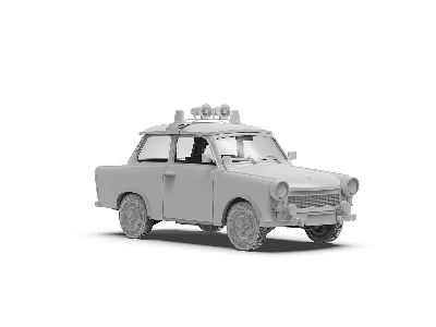Trabi 601 S With Civilian Driver Figure (Limited Special Edition) - image 2