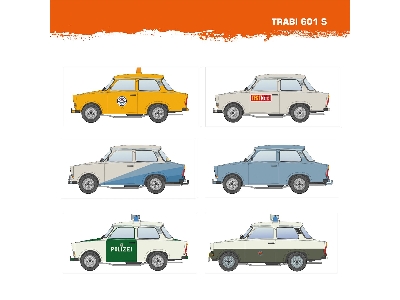 Trabi 601 S With Civilian Driver Figure (Limited Special Edition) - image 5