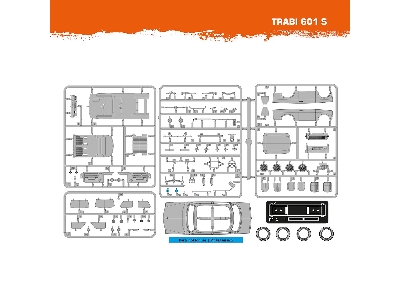 Trabi 601 S With Civilian Driver Figure (Limited Special Edition) - image 6