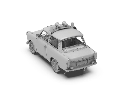 Trabi 601 S With Civilian Driver Figure (Limited Special Edition) - image 10
