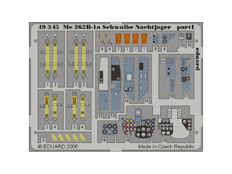 Me 262B-1a Schwalbe Nachtjager 1/48 - Dragon - image 1