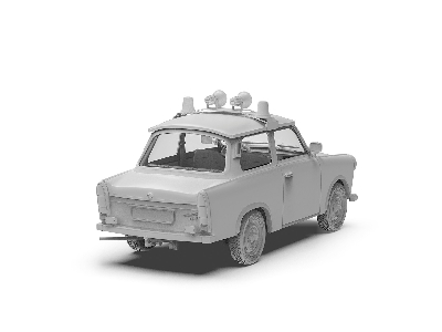 Trabi 601 S With Civilian Driver Figure (Limited Special Edition) - image 14