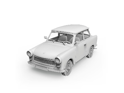Trabi 601 Rallye With Rallye Driver Figure (Limited Special Edition) - image 2