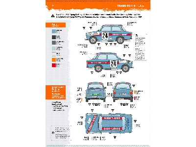 Trabi 601 Rallye With Rallye Driver Figure (Limited Special Edition) - image 7