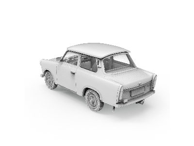 Trabi 601 Rallye With Rallye Driver Figure (Limited Special Edition) - image 12