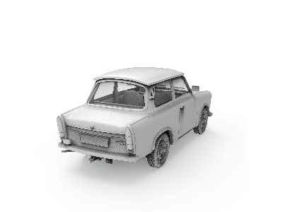 Trabi 601 Rallye With Rallye Driver Figure (Limited Special Edition) - image 13